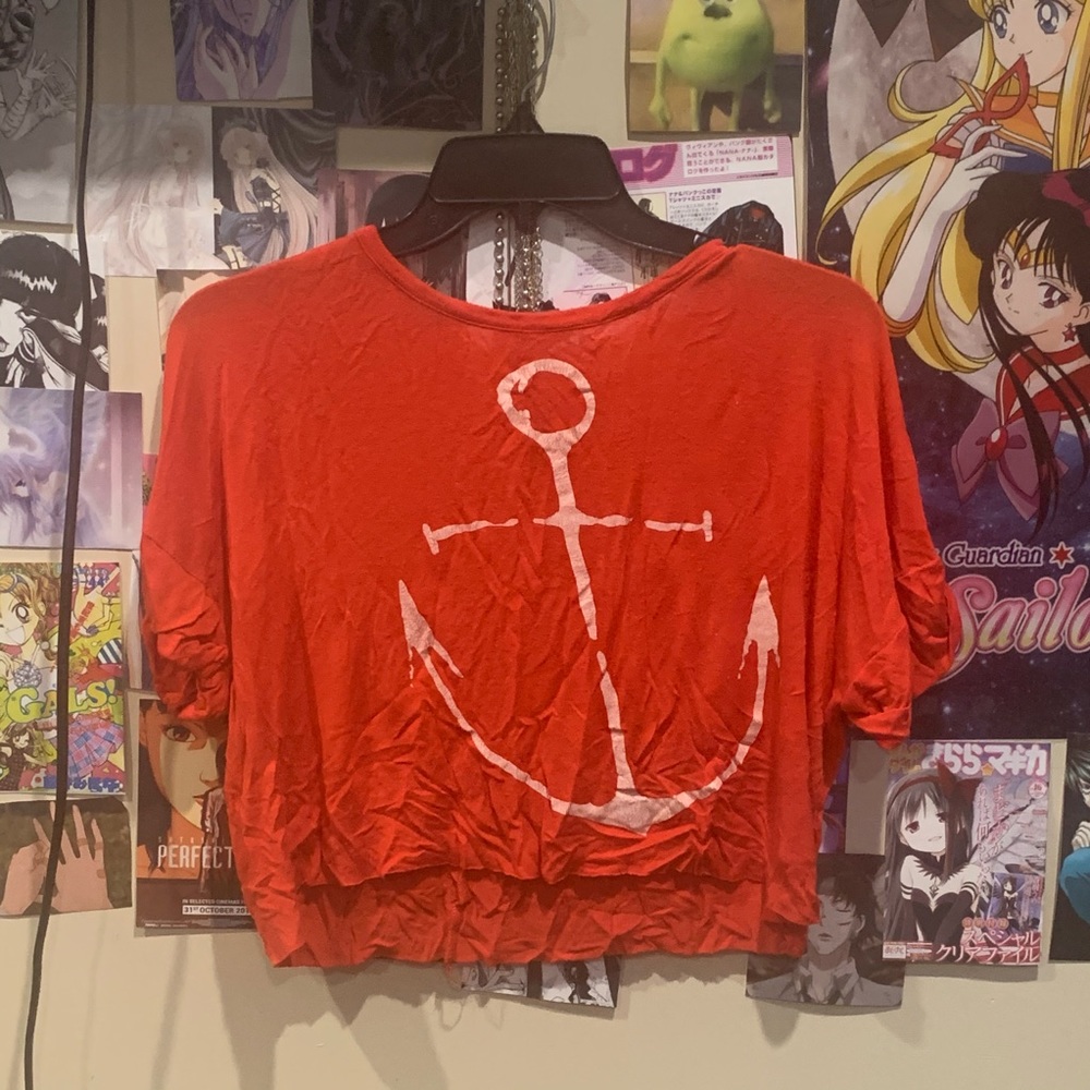red anchor top